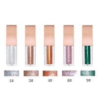 Großhandel OEM Cosmetics Shimmer ing Lidschatten Eyeliner Glittery Liquid Eye shadow