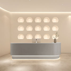 Precio bajo Personalizado 2 personas Hospital Recepción Escritorio Tamaño Moderno <span class=keywords><strong>Biblioteca</strong></span> Oficina <span class=keywords><strong>de</strong></span> derecho Recepción - Product Image 5