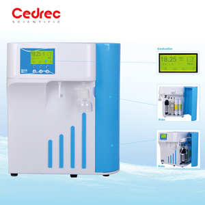 Cedrec Ultra Pure Water System RO Zuiver Waterproductie LCD Scherm Optionele WIFI Functie Zuiver Water Systeem voor Laboratorium MT-F10 - Product Image 1