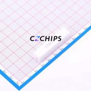 Resistencia de Orificio Pasante CR-L10W-10ohm 5% P, Componente de Orificio Pasante (THT), 48x9.5mm, Cemento, 10 Ohm, 1kV - Product Image 1