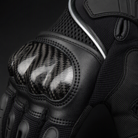 Gants de moto antidérapants à écran tactile, respirants, à doigts entiers, équipement de conduite pour cruiser, touring, trajets quotidiens, scooter