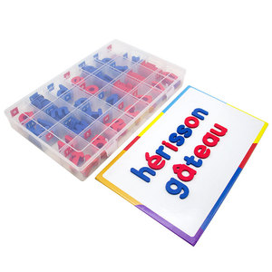 French <strong>English</strong> Alphabet EVA Magnetic Stickers for 3-6 Year Olds-Children's Early Education <strong>Language</strong> &amp; Spelling <strong>Teaching</strong> <strong>Aid</strong> - Product Image 1