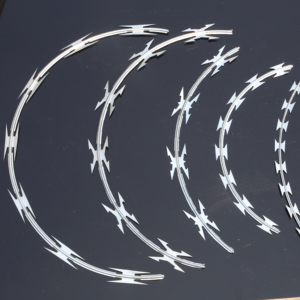 Protection de sécurité populaire fil de rasoir clous corde en métal fil de rasoir Protection filet de Construction - Product Image 2