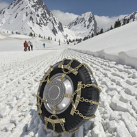 Chaînes à neige antidérapantes universelles pour pneus de camion 6.50-16 et 7.00-16, état neuf, matériau de qualité