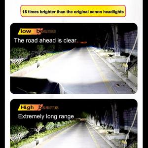 Ampoule de phare LED automobile universelle 160W haute puissance H15/H8/H7/H4/H11 9005/9006 à double tube en cuivre 16000 Lm 6000 <span class=keywords><strong>K</strong></span> – Vente en gros - Product Image 6