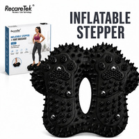 Alat Olahraga Mini Stepper Tiup yang Dapat Dilipat untuk Kebugaran di Rumah Desain Tiup Bahan PVC Grosir Logo Kustom