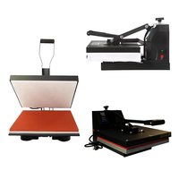 Presse à chaud manuelle électrique DTF 38*38 pouces pour t-shirt, casquette, fer à repasser, transfert thermique sur tout tissu