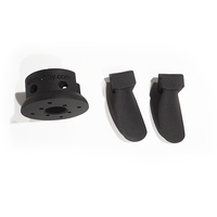 Lames pliantes MICP27FP avec moyeu pour moteur 6374 6579, hélices en nylon à motif de montage 44 mm et 30 mm pour E-SUP à assistance électrique DIY