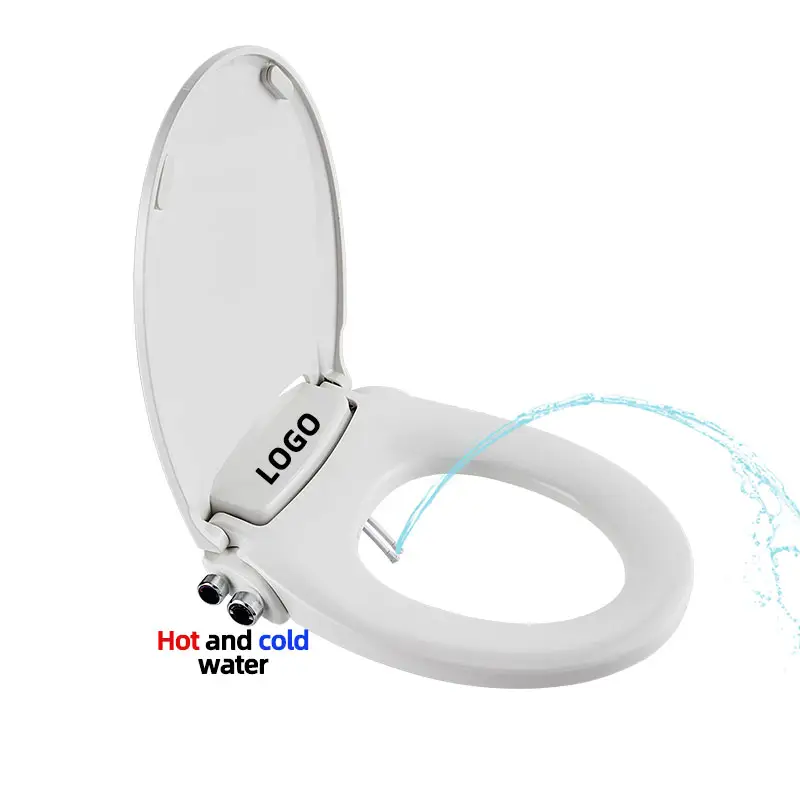 Caldo di vendita intelligente sedile del water con Bidet moderno caldo e freddo coprisedile nuovo Design doppio ugello Bidet sedile del water