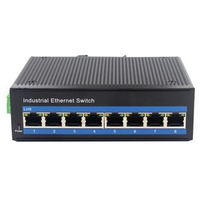 पॉई नेटवर्क स्विच 5-पोर्ट 100/1000 एमबीपीएस अप्रबंधित फास्ट ईथरनेट पो + स्विच दीन-रेल डीसी 48v ~ 55v नेटवर्क स्विच - Product Image 6