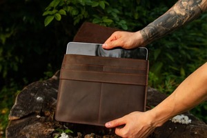 Qualité d'exportation indienne porte-documents pratique poche de protection étui pour ordinateur portable housse de sac pour ordinateurs portables - Product Image 3