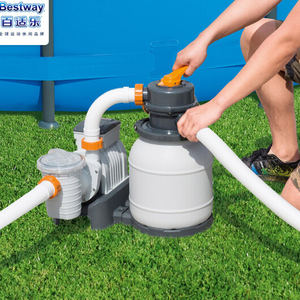 <span class=keywords><strong>Filtre</strong></span> à eau de <span class=keywords><strong>piscine</strong></span> à cadre en acier 58497, <span class=keywords><strong>filtre</strong></span> à <span class=keywords><strong>sable</strong></span> 1500 gal - Product Image 5