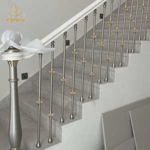 Moderne Aluminium Trapleuningen Eenvoudige Installatie Veiligheid Leuningen Stijl Montage Gewicht Andere Balustrades Leuningen - Product Image 5