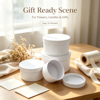 Boîte à chapeau ronde rigide en papier écologique recyclable sur mesure en gros, emballage de luxe en carton pour bouquet de fleurs, cadeau cosmétique