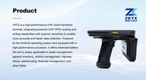 Scanner PDA Industriale YH72 a Lungo Raggio 30m, WiFi Wireless, Android 11, Lettore RFID UHF Portatile, Codice QR/Barcode/NFC, Certificazione IP67, 1200 - Product Image 4