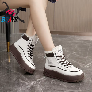 Nouvelles chaussures en coton pour filles, modèle 2026, tendance, chaudes, pour l'extérieur en hiver, vendues par le fabricant - Product Image 3