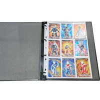 9 pochettes avec 11 trous, pochettes pour cartes à collectionner à feuilles mobiles, organisateur de photos en plastique PP, classeur, album, classeur