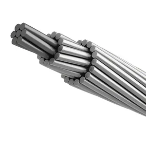 Gastos Cable11kv 35mm 95mm 100mm 20mm 240mm 250mm 300mm de aluminio ACSR Cable reforzado conductor ACSR