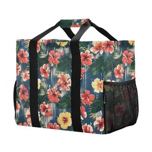 All Over Print Hawaiian <b>Canvas</b> <b>Shopping</b> <b>Bag</b> Large Capacity Hibiscus Custom Design Tote <b>Bag</b> Shoulder <b>Bag</b> for Women - Product Image 1