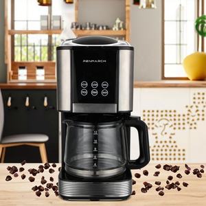 Machine à café semi-automatique à filtre, 900W, 15 <span class=keywords><strong>tasses</strong></span>, grande capacité, classe A en matière d'efficacité énergétique, cafetière intelligente, vente chaude - Product Image 5