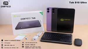 Tablette Android 10.0 toute nouvelle, tablette pour adultes Tab S10 ultra 4 Go + 32 Go, tablette avec fonction d'appel SIM, tablette avec clavier sans fil, tablette PC - Product Image 3