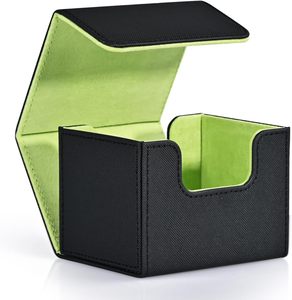 Caja de Almacenamiento de Alta Calidad con Tapa de Cuero PU, Solución Premium para Tarjetas Coleccionables, Regalo Exclusivo - Product Image 1