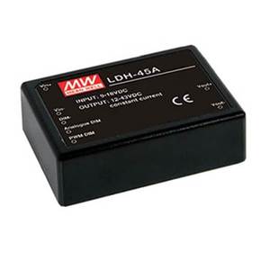 Controlador LED LDH-45A de 45W y 350mA con Corriente Constante, Salida Única, Atenuación PWM/Analógica y 3 Años de Garantía - Product Image 3