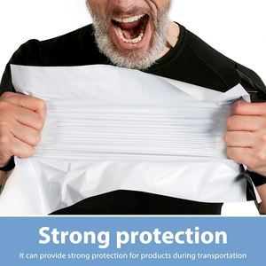 Bolsas de Correo Negras Recicladas Express con Logotipo Personalizado, Bolsas de Embalaje para Envío de Ropa, Sobres de Poliéster para Envíos - Product Image 2