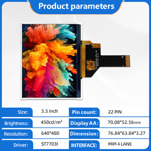 3.5 inch <span class=keywords><strong>640</strong></span> * Độ phân giải <span class=keywords><strong>480</strong></span> TFT <span class=keywords><strong>LCD</strong></span> hiển thị <span class=keywords><strong>module</strong></span> với giao diện mipi - Product Image 4