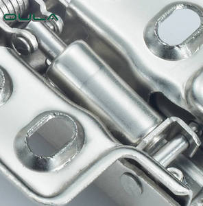 Mecanismo silencioso de bisagra de cierre suave hidráulico de hierro ajustable 2D profesional para herrajes para puertas de armarios - Product Image 4