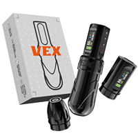 Nouvel Arrivage Vente en Gros TS TM-80104201 Machine à Tatouer Permanente avec Moteur Sans Noyau, Stylo de Tatouage en Acier Inoxydable, Fonction Minuterie