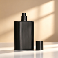 Flacon Distributeur de Parfum à Bille 30ml Effet Mat Noir Cylindrique Personnalisable Sérigraphie – Nouveauté Promotionnelle