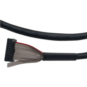 Hot Sale <b>Black</b> Shielded Round Flat Ribbon Idc Computer Cable <b>Harness</b> With Function Test - Product Image 4