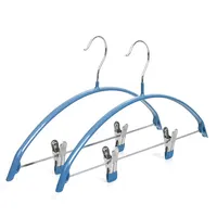 Colorful Cheap Hangers Customized Hot Sale PVC Coated Nonslip Fashion Pant  Metal Hanger - China Hanger and Metal Hanger price