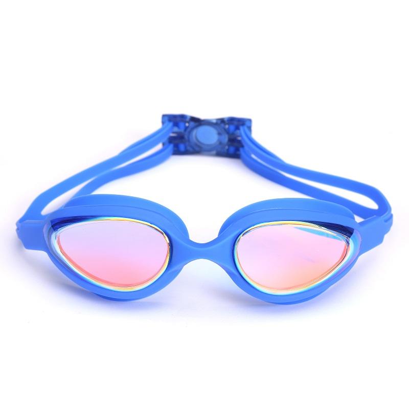 Custom Anti-Fog Racing Silicone Swim Glasses for Adults Fashionable Optical Rubber Swimming Eyewear Sports Eyewear