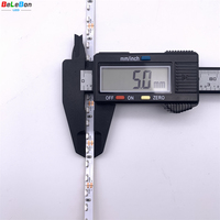 DC 12V 24V 3014 SMD 5mm 8mm Largeur 60leds/M 120LED/M 9.6 W/M 2700K 3000K 4000K 6500K Side Lite View Led Ruban Blanc Bande Lumineuse