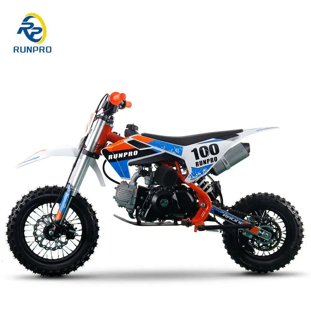 RUNPRO 12/10 TIRE Adult Off-Road Petrol Dirt Bike/Pit Bike for Sale 50cc 110cc 125cc 150cc 250cc Models Available