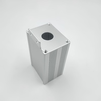 Caja de Control de Aluminio Extruido Personalizada de 50*40mm, Anodizada IP54, Chasis para Pruebas y Mediciones, Instrumento de Laboratorio Médico, Adquisición de Datos
