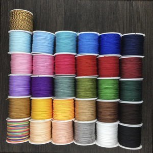 N ° <span class=keywords><strong>72</strong></span> fait à la main bricolage corde tressée 0.8mm fil de jade rouge ligne de perles bijoux accessoires matériaux pour bracelets et bijoux en fil - Product Image 5