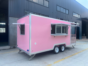 Remolque de Comida de Alta Calidad Tipo Food Truck con Cocina Completa Tráiler <span class=keywords><strong>para</strong></span> Venta en Estados Unidos Totalmente Equipado <span class=keywords><strong>para</strong></span> Cocina Móvil Callejera - Product Image 5