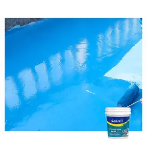 Js丙烯酸聚合物水泥基防水涂料透气聚酯聚氨酯户外屋顶防水涂料C312p-w