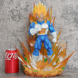 Figura de Acción de Vegeta Super Saiyan 34cm Anime <span class=keywords><strong>Dragon</strong></span> <span class=keywords><strong>Ball</strong></span> <span class=keywords><strong>Z</strong></span> Estatuilla de PVC Estatua Modelo Coleccionable Juguetes Ornamentos - Product Image 3