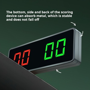 Marcador Electrónico LED Portátil para Billar, Mesas de <span class=keywords><strong>Snooker</strong></span>, Números Digitales Brillantes, Control Remoto Inalámbrico, Fácil Instalación - Product Image 2