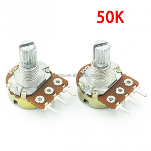 Potenziometro Singolo ZOPRO WH148 (Modello 0510258) con Manopola da 15mm B10K 5/10/20/50/100K <span class=keywords><strong>3</strong></span> Terminali per Dispositivi Elettronici - Product Image 4
