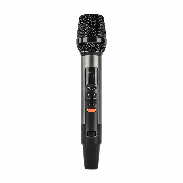 AI Noise Cancelling Live Streaming Microphone with Built in Sound Card Real Time Monitoring for Phone Laptop