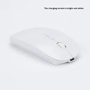 Silent Dual-Mode Rechargeable <strong>for</strong> <strong>Bluetooth</strong> &amp; 2.4GHz USB Optical Mini <strong>Mouse</strong> Matte Finish Office Gift <strong>for</strong> Apple Laptop &amp; iPad - Product Image 6