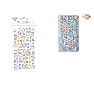 Magic Wand Gem Fun Cartoon <b>Stickers</b>-Japanese-style Cute Girl Star Unicorn Diamond <b>3D</b> Waterproof PVC Decorative <b>Stickers</b> - Product Image 2