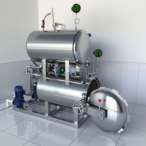 Automatische Warmwaterspray Industriële Autoclaaf Sterilisator - Product Image 4
