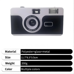 Cámaras de Fotos Retro Vintage de 35mm al por Mayor, Reutilizables, sin Enfoque, para Fotografía, de Plástico, con Flash Incorporado, para Fiestas - Product Image 6