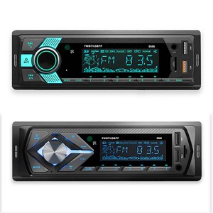 Xe tư nhân Stereo Receiver 1 DIN rảnh tay xe <span class=keywords><strong>Kit</strong></span> 2USB FM AUX âm thanh xe hơi Băng MP3 Máy nghe nhạc - Product Image 1